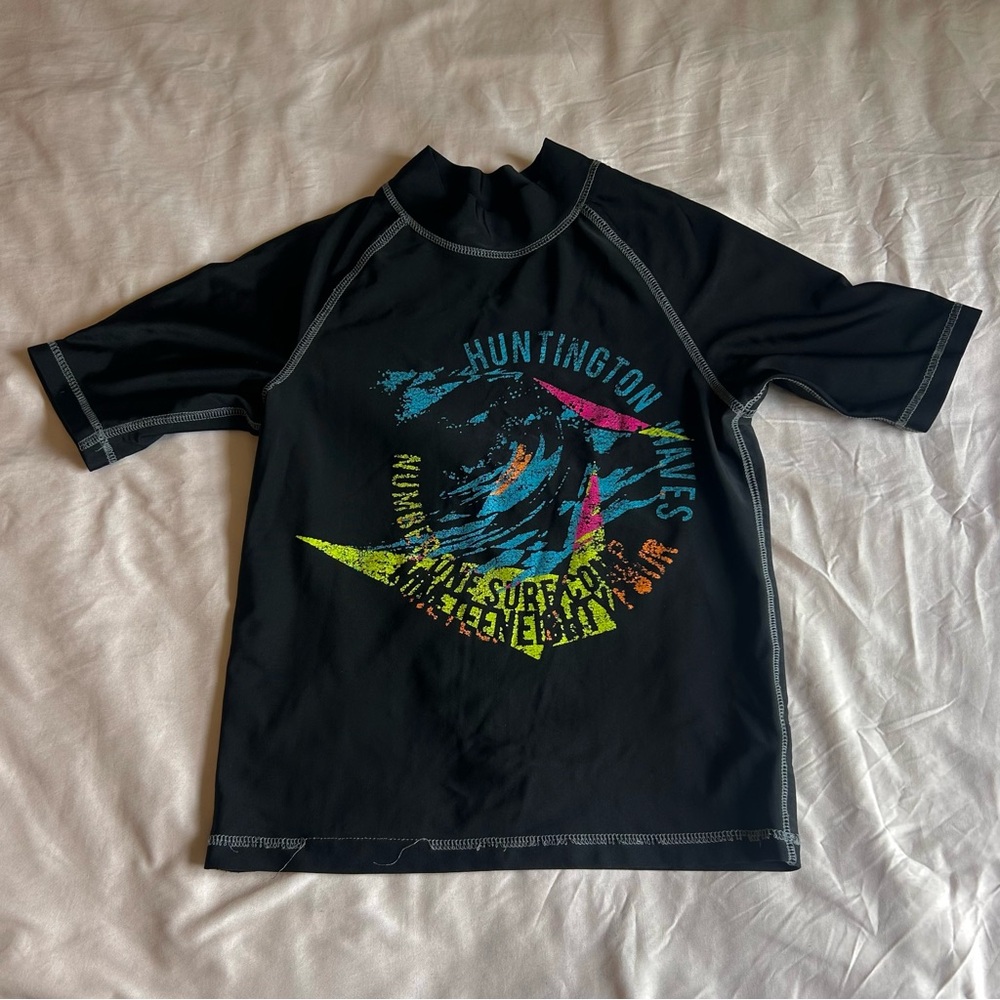 Arizona Jean Co Boys Surf Swim Shirt - Size Medium
